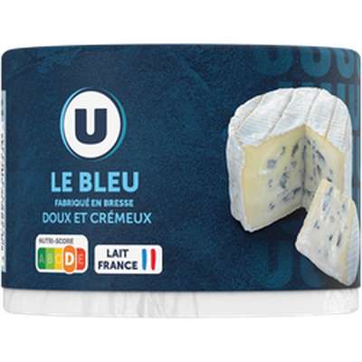 Le Bleu doux et crémeux, U (250 g)