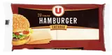 Tranches de fromage fondu au cheddar pour hamburger, U (x 20, 340 g)