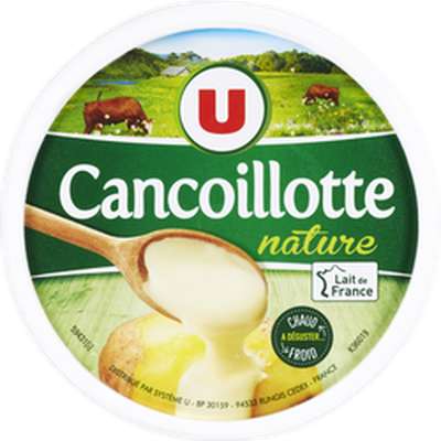 Cancoillotte nature au lait pasteurisé, U (250 g)