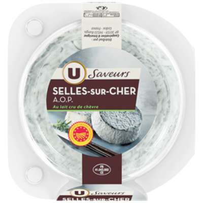 Selles sur Cher AOP au lait cru, U saveur (150 g)