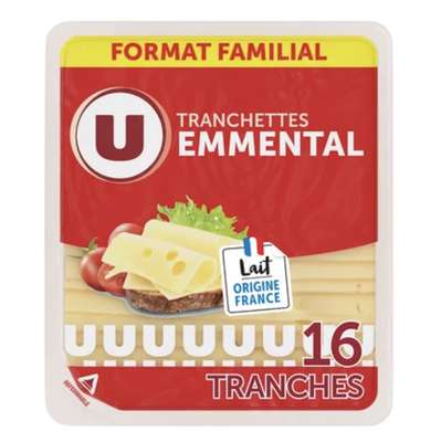 Emmental tranché, U   (320 g)