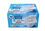 Yaourt brassé nature, U (4 x 125 g)