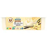Yaourts brassés vanille, U (8 x 125 g)