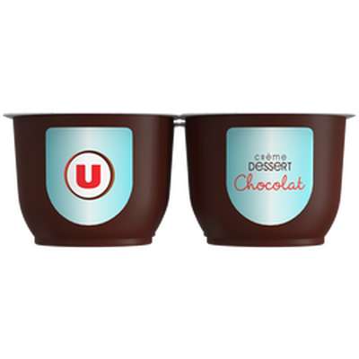 Crème dessert au chocolat, U (4 x 125 g)