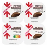 Mousse au chocolat, Prix mini (4 x 60 g)