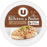 Rillettes de poulet rôti en cocotte, U (220 g)