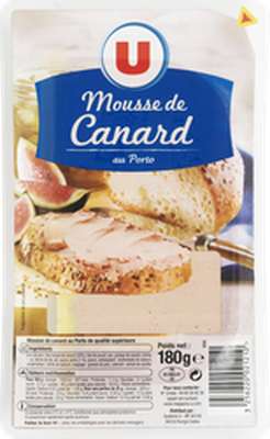Mousse de canard au Porto, U (180 g)