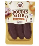 Boudin noir aux oignons, U (x 3, 375 g)