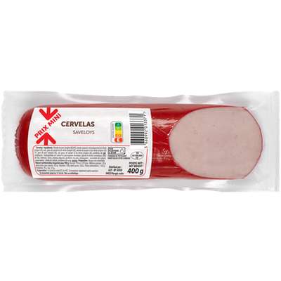 Cervelas, Prix Mini (400 g)