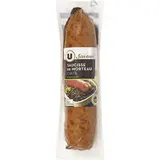 Saucisse de Morteau IGP cuite, U Saveurs (350 g)