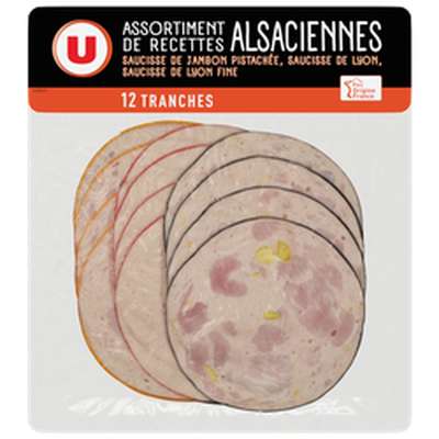 Assortiments de recettes Alsaciennes, U (x 12, 200 g)