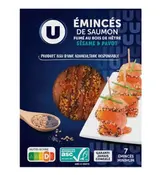 Emincés de saumon fumé sésame pavot, U (100 g)