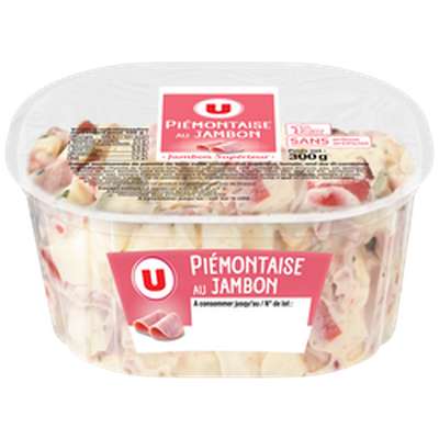 Salade piémontaise au jambon, U (300 g)
