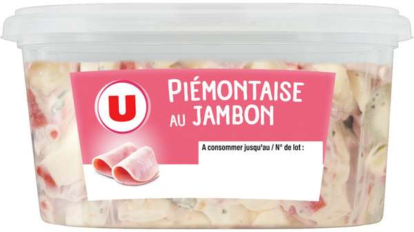Salade piémontaise au jambon, U (500 g)