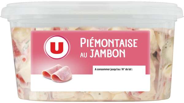 Piémontaise au jambon, U (800 g)