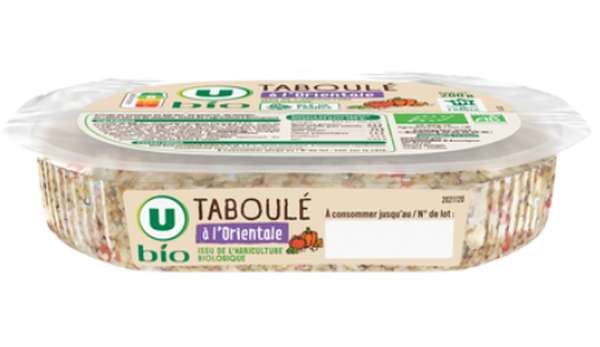 Taboulé à l'oriental, U Bio (200 g)