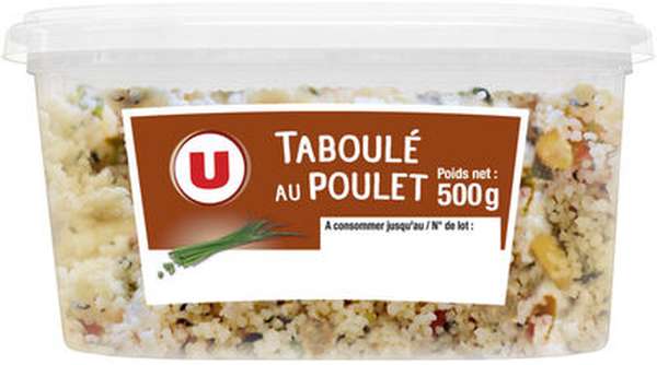 Taboulé au poulet, U (500 g)