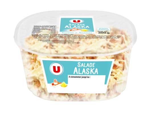 Salade Alaska au surimi et ananas, U (300 g)
