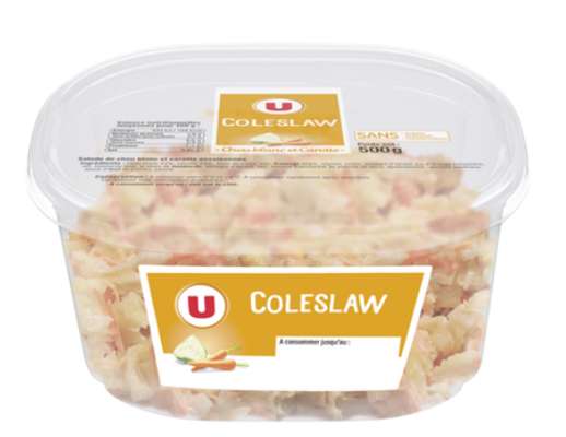 Salade coleslaw, U (500 g)