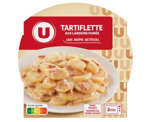 Tartiflette au lardons fumés, U (300 g)
