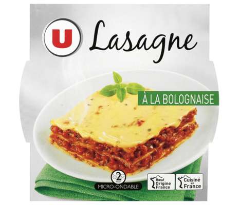Lasagnes à la bolognaise, U (300 g)