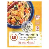 Couscous légumes poulet semoule de blé merguez, U (450 g)
