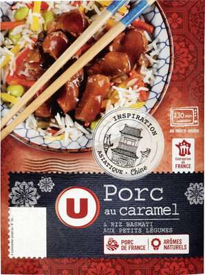 Porc au caramel et riz, U (300 g)