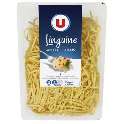 Linguine aux oeufs frais, U (300 g)