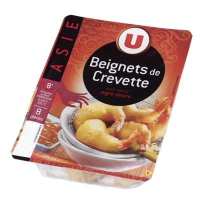 Beignets de crevette sauce aigre douce, U (x 8, 160 g)