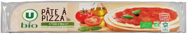 Pâte à pizza à l'huile d'olive BIO, U (260 g)