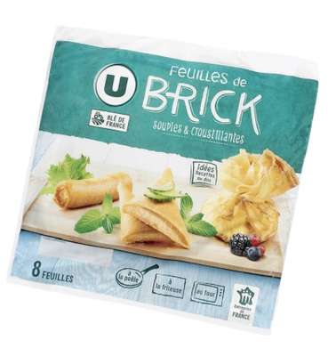 Feuilles de brick, U (x 8, 136 g)