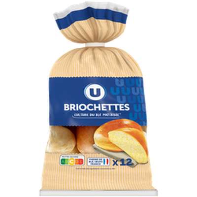 Briochettes, U (x,12, 480 g)