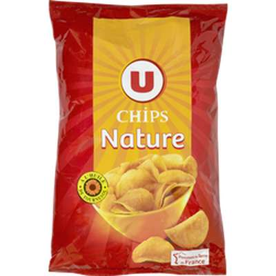 Chips nature sachet, U  (150 g)