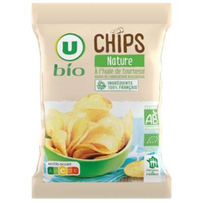 Chips nature BIO, U (6 x 30 g)