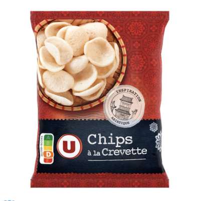 Chips à la crevette, U (50 g)