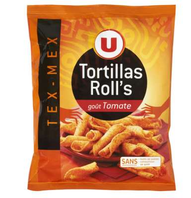 Tortillas roll's goût tomate, U (125 g)