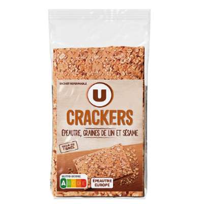 Crackers à l'épeautre, U (175 g)