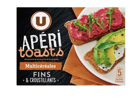 Apéritoast Multicéréales, U (100 g)