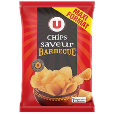 Chips classique barbecue, U  (270 g)