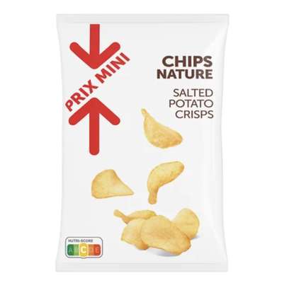 Chips nature, Prix Mini (200 g)