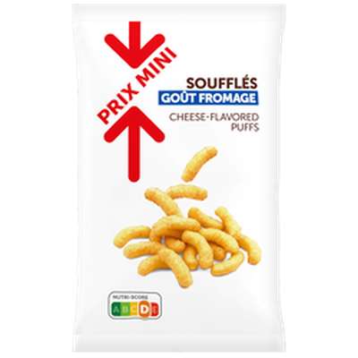 Soufflés fromage, Prix Mini (100 g)