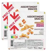 Assortiment snack, Prix Mini (Lot de 2 x 125 g)