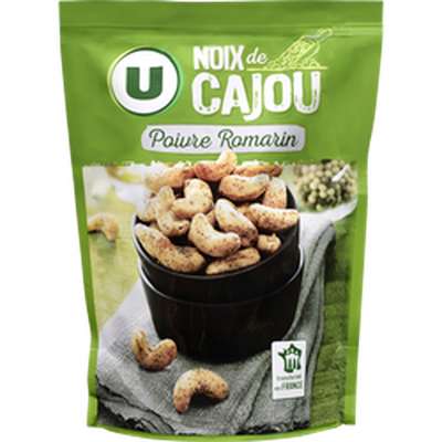 Noix de cajou romarin poivre, U (100 g)