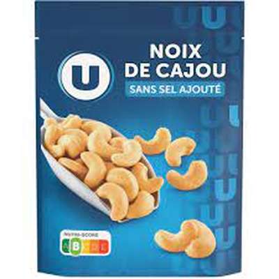 Noix de cajou sans sel ajouté, U (150 g)