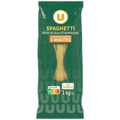 Spaghetti 3 minutes, U (1 KG)