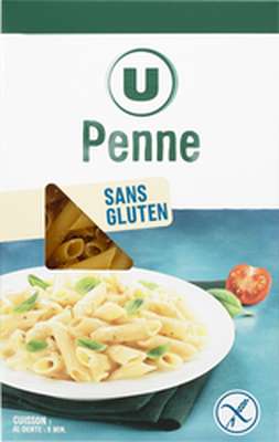 Penne sans gluten, U (400 g)