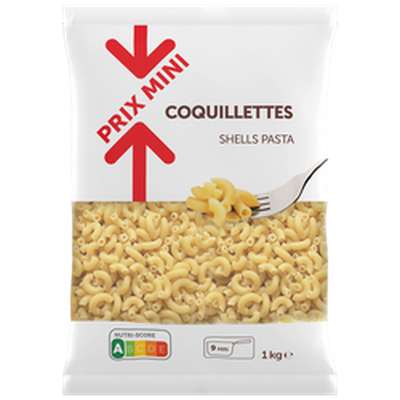 Coquillettes, Prix Mini (1 Kg)