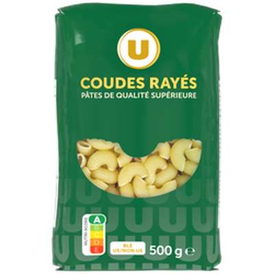 Coudes Rayes, U (500 g)