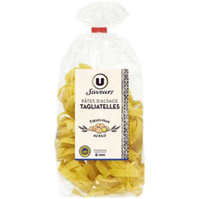 Tagliatelles igp Oeufs, U Saveurs (250 gr)