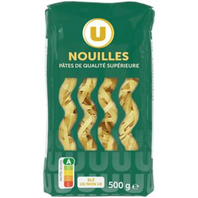 Nouilles, U (500 g)